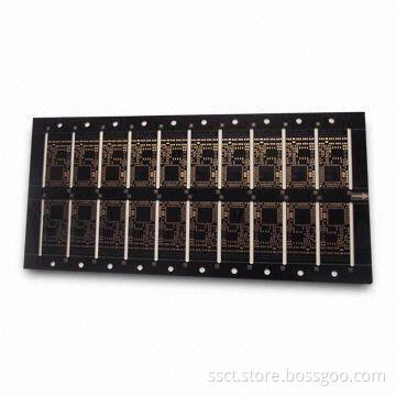 PCB, Finishing Thickness of 0.8 ±0.1mm and ENIG Surface Finishing